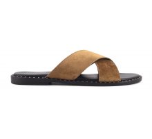 (image for) Comprare Crossed velvet strips sandals F08171824-0257